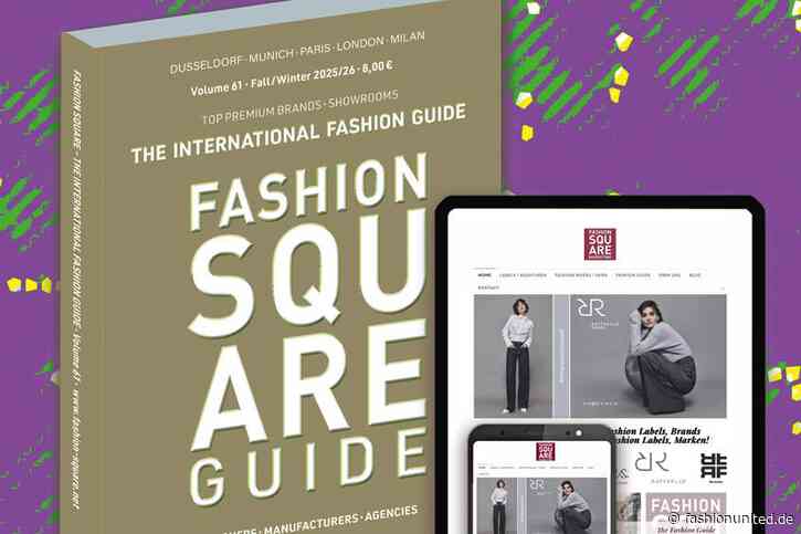 The International Fashion Guide A/W2025/26 x FASHION SQUARE DIGITAL