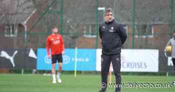 Stephens pictured back In Saints training after lengthy injury absence