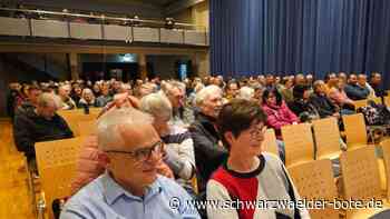 Wasserkosten in Wildberg: Beim Informationsabend kocht die Wut hoch