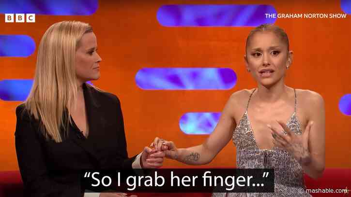 Ariana Grandes holding space explanation is almost as good as the meme itself