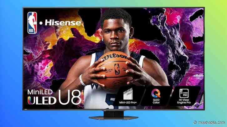 Save over $1,000 on the Hisense U8 Series 85-inch 4K Smart TV