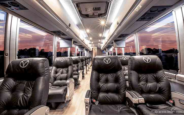 Luxury bus service rolling out daily trips between Austin, Dallas area