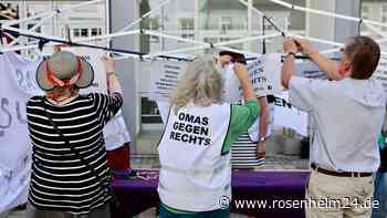 „Ich wurde als Kindermörder beschimpft“: Rosenheimer Demo-Teilnehmer zeigt AfD-Anhängerin an