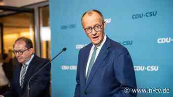 Showdown im Bundestag: Wie die Union Scholz und der AfD jetzt Druck machen will