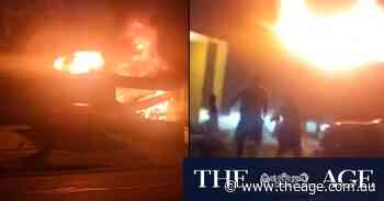 Chaotic scene greets firefighters at Truganina house fire