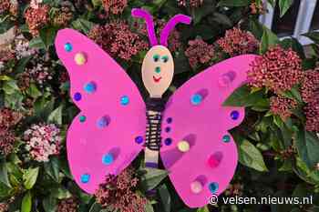 Knutselworkshop vlinder in Pieter Vermeulen Museum