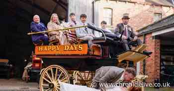 The newlywed County Durham couple who had a wedding afterparty at Beamish Museum