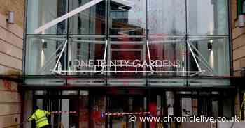One Trinity Gardens in Newcastle targeted in vandal attack as police investigation launched