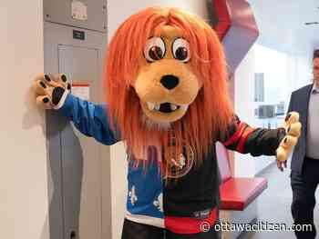 Senators' Thomas Chabot comes to Spartacat's defence after mascot misstep