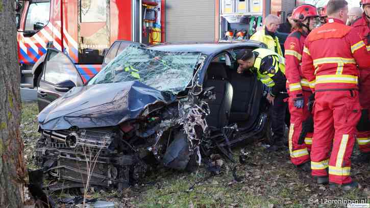 Ongeval op de N361, 1 ernstig gewonde (video)
