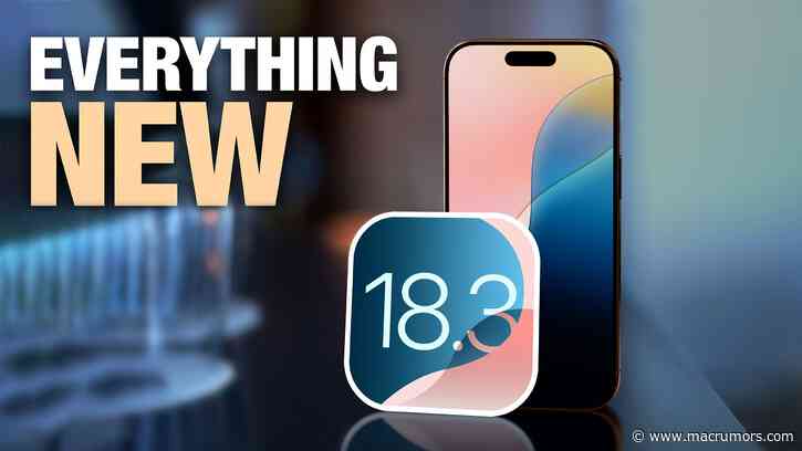 iOS 18.3 Features: Everything New in iOS 18.3