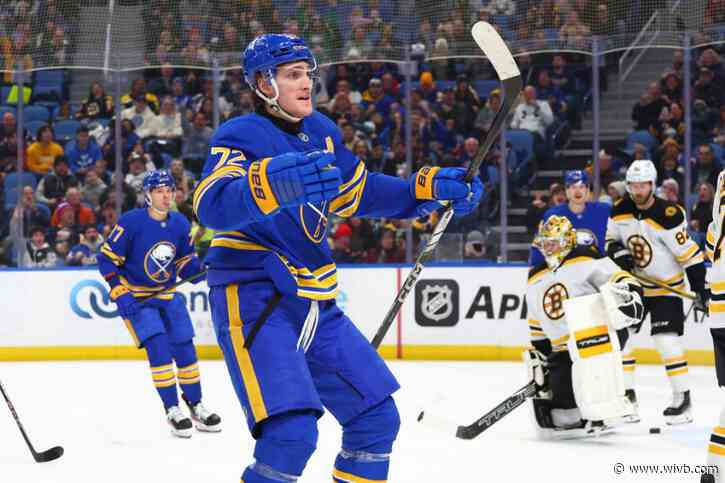 Tage Thompson, JJ Peterka become 1st Sabres teammates in 17 seasons to record hat tricks in same game