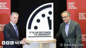 'Doomsday Clock' highlighting world threats moves closest to destruction
