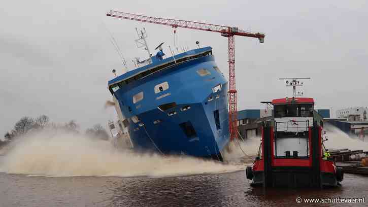 Royal Bodewes laat RoRo-ferry voor Frans-Polynesië te water