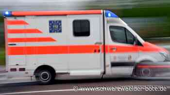 Von Auto erfasst: Radfahrer bei Unfall in Nagold verletzt