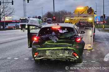 Kop-staartaanrijding bij oranje licht leidt tot  moeizame ochtendspits