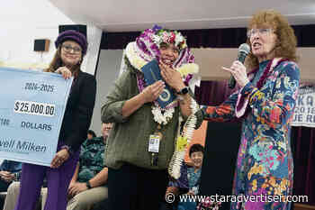 Kalihi Uka teacher awarded $25K Milken educator prize