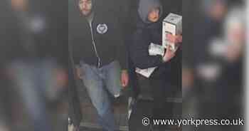Two crates of lager stolen from North Yorkshire shop – police issue CCTV appeal