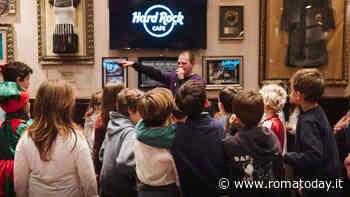 La colazione con Oceania all'Hard Rock Cafe