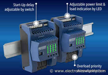 DIN rail electronic fuse