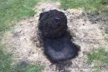 ‘Meteoriet’ in Bouwelse achtertuin blijkt van minder ver te komen dan gedacht