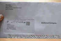 Oberbürgermeister-Wahl in Wiesbaden: Wahlbenachrichtigungen werden verschickt