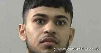 Footage shows Newcastle driver racing from police before leaving nurse with broken back in crash