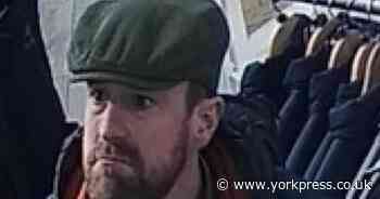 Thief raids shop in North Yorkshire