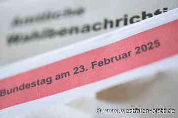 So viele Personen haben Briefwahlunterlagen beantragt