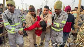 Police say at least 30 people have died in a stampede at massive Maha Kumbh festival in India