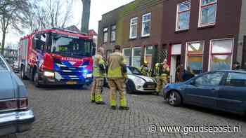 Brandweer rukt uit voor brand in meterkast woning Gouda