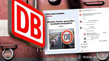 Deutsche Bahn spricht sich für Tempolimit aus – und muss kleinlaut zurückrudern