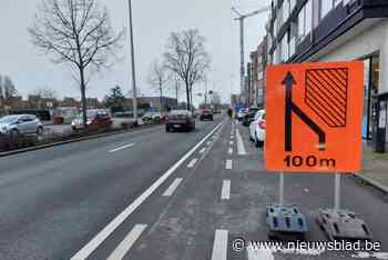 Verkeer op N9 moet drie maanden op één rijvak aan station