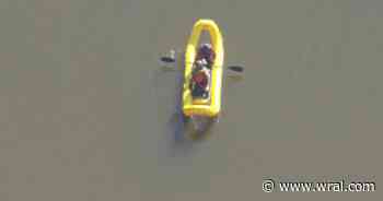 Water rescue crews searching pond in east Durham