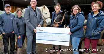 Horse stables charity gets cash to fix the plumbing
