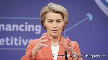 Ursula von der Leyen: Brüssel kündigt Kampf gegen Bürokratie an