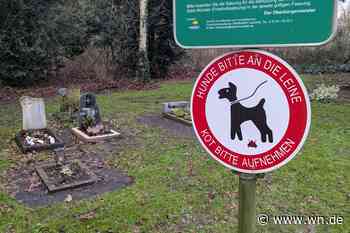 Keine Kotbeutelspender auf dem Friedhof in Wolbeck