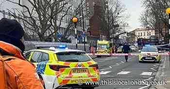 Two arrested after man, 18, stabbed on busy East Ham road