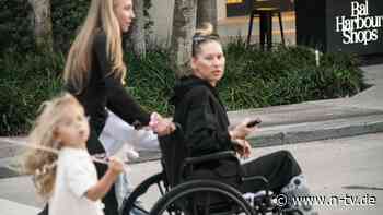 Sorge um Ex-Tennisstar: Anna Kournikova im Rollstuhl gesichtet