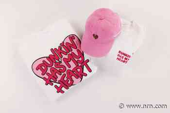 Dunkin’ rolls out Valentine’s Day-themed merch in collaboration with artist Corey Paige Designs