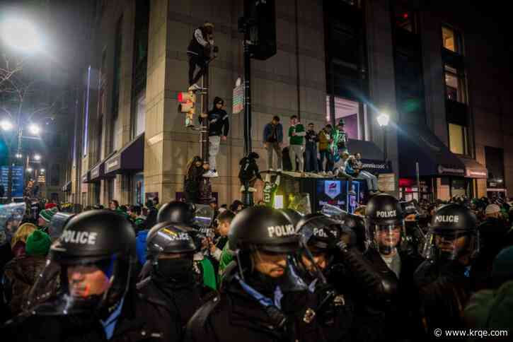 Gymnast dies after falling from pole while celebrating Philadelphia Eagles win