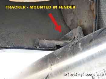 Check your bumper: Saskatoon police issue warning about hidden GPS trackers