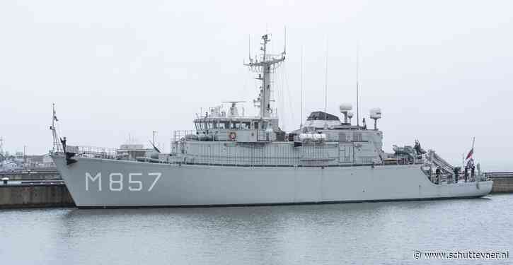 Marine traint Oekraïners op Nederlandse mijnenjagers in Zeebrugge