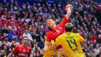 Macht DHB-Team Revanche klar?: Dänemark zerlegt WM-Sensation Brasilien im Schongang