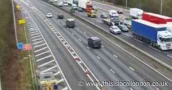M25 shut after 'multiple-vehicle crash' - recap