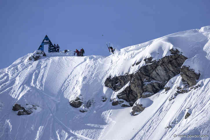 Powder Pandemonium: Freeride World Tour Skiers Enjoy Stellar Snow Conditions in France