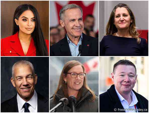 All six Liberal leadership candidates now registered with Elections Canada