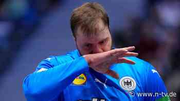 Torhüter Wolff top und sauer: DHB-Team wirft WM-Medaillentraum im Krimi gegen Portugal weg