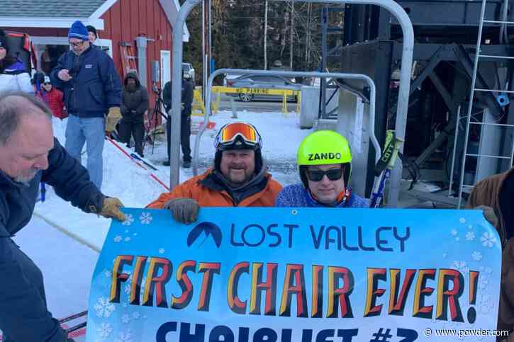 First New Chairlift in Over 50 Years Debuts at Maine Ski Area