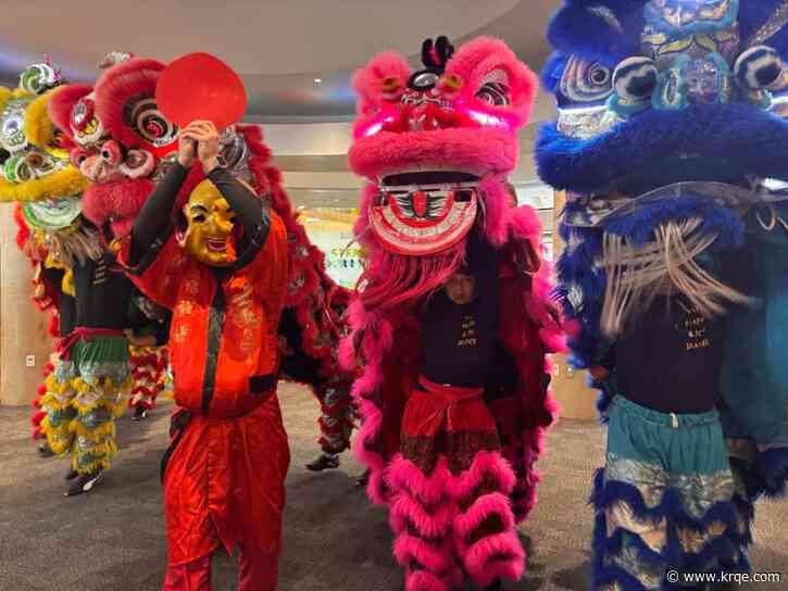 Albuquerque group rings in the Lunar New Year by performing lion dances for community